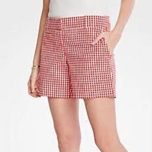 NWOT ANN TAYLOR Gingham Shorts